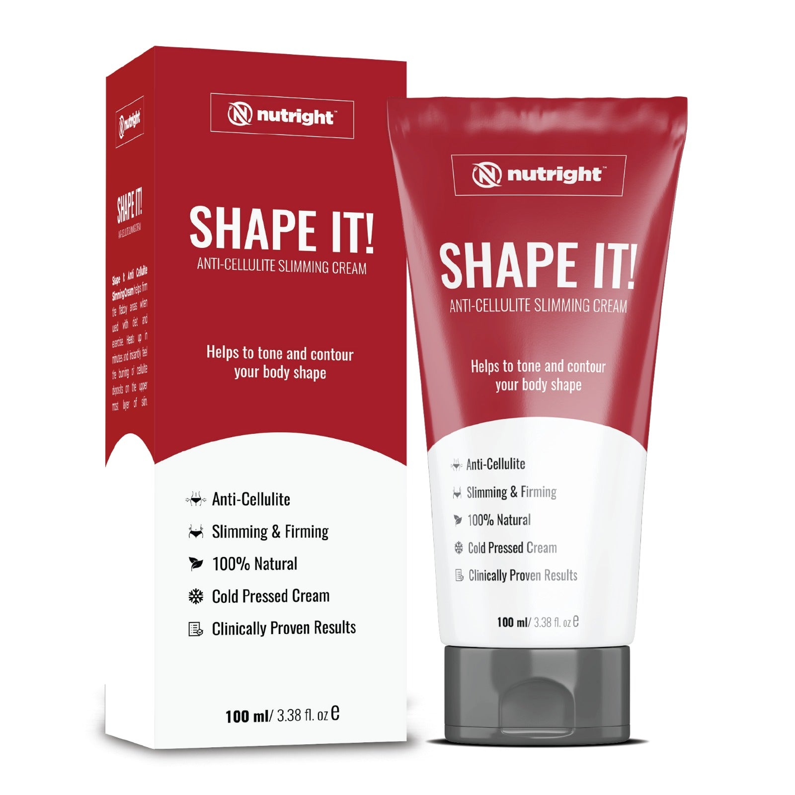 pack of nutright Shape It - Anti-Cellulite Slimming Cream in pakistan which helps to tone and contour body shape